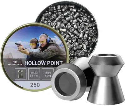 Puli pnevmaticheskie Borner Hollow Point k.5,5mm 1,04g (250sht)