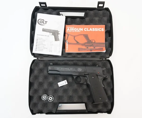 Пистолет пневматический Umarex Colt Government 1911 A1 к.4,5мм 3